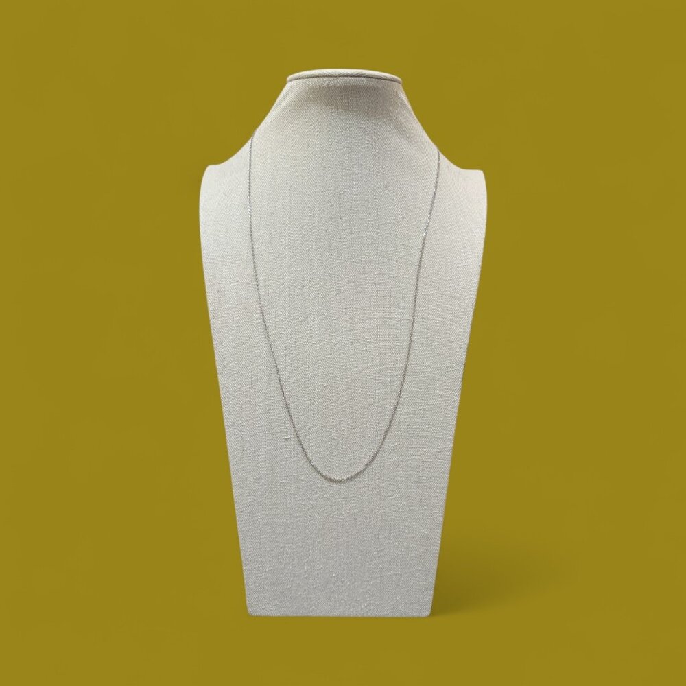 Sterling Silver 30" Cable Link Chain